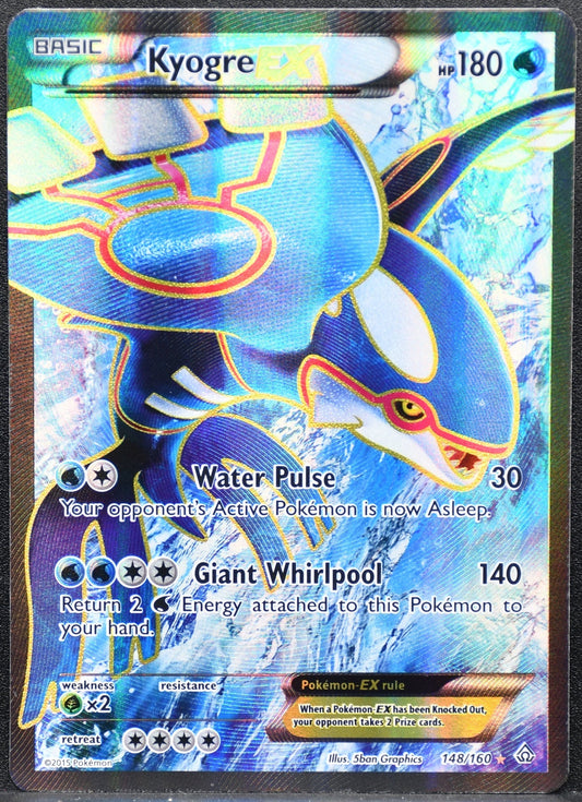 Kyogre EX 148/160 Primal Clash Full Art LP