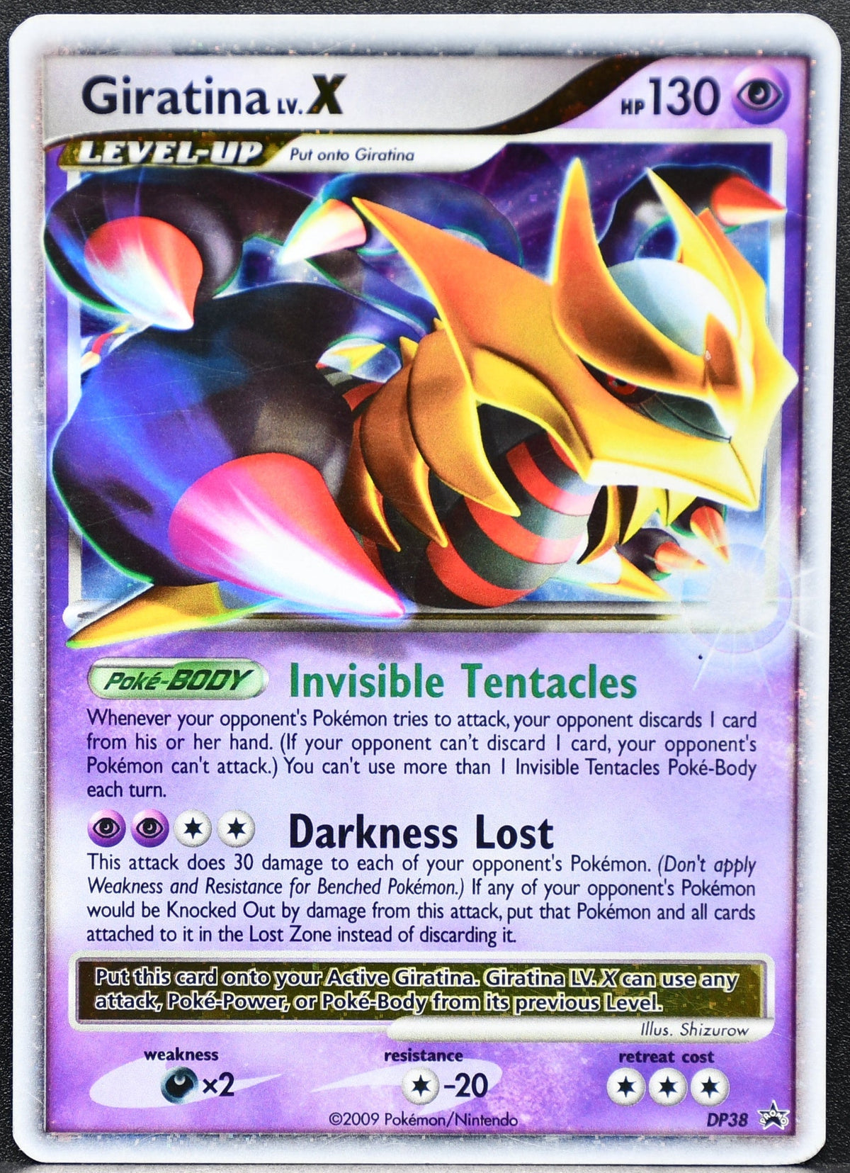 Giratina Lv.X DP38 Diamond & Pearl Holofoil MP