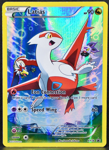 Latias XY78 XY Black Star Promo Full Art LP