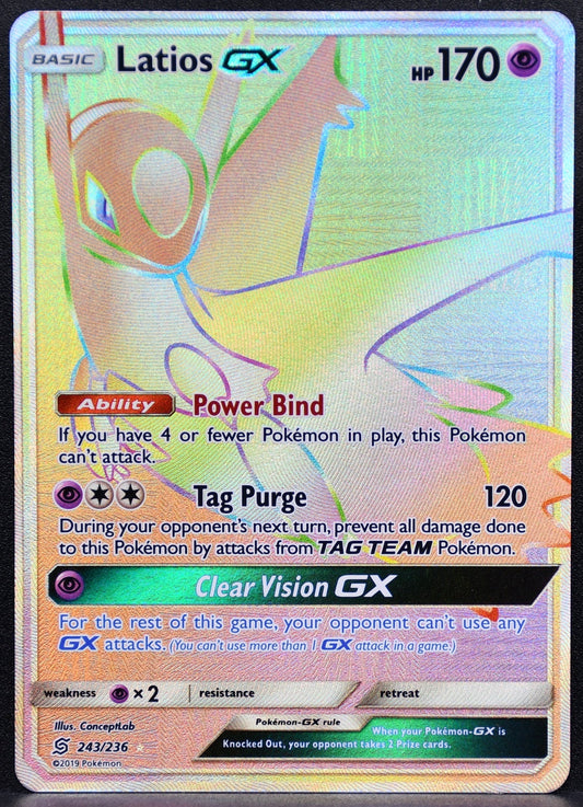 Latios GX 243/236 Unified Minds Full Art LP