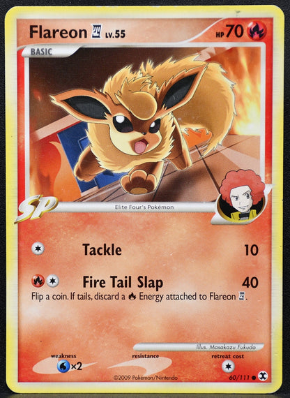 Pokemon TCG Flareon Lv.55 60/111 Rising Rivals Regular MP