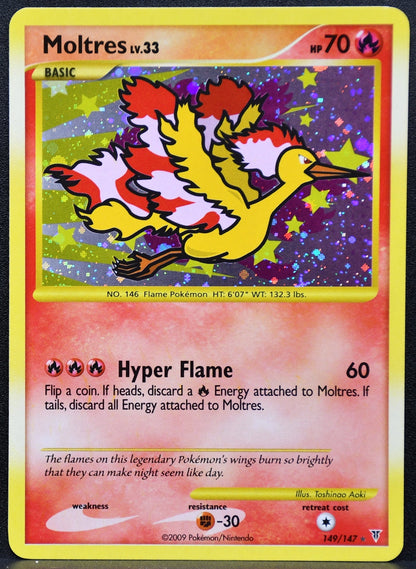 Pokemon TCG Moltres Lv.33 149/147 Supreme Victors Holofoil LP