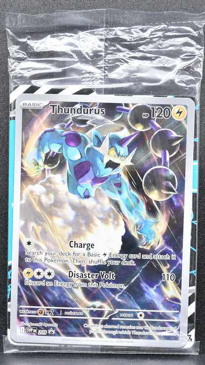 Pokemon TCG Thundurus 209 Black Star Promo Full Art Sealed