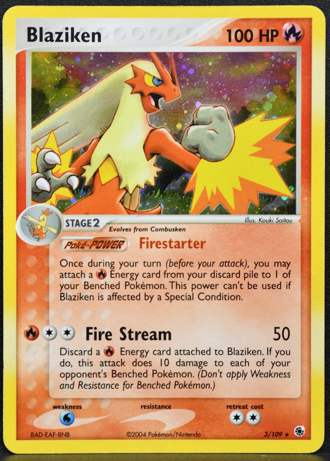 Blaziken 3 109 (3/109) - Ruby and Sapphire - LP
