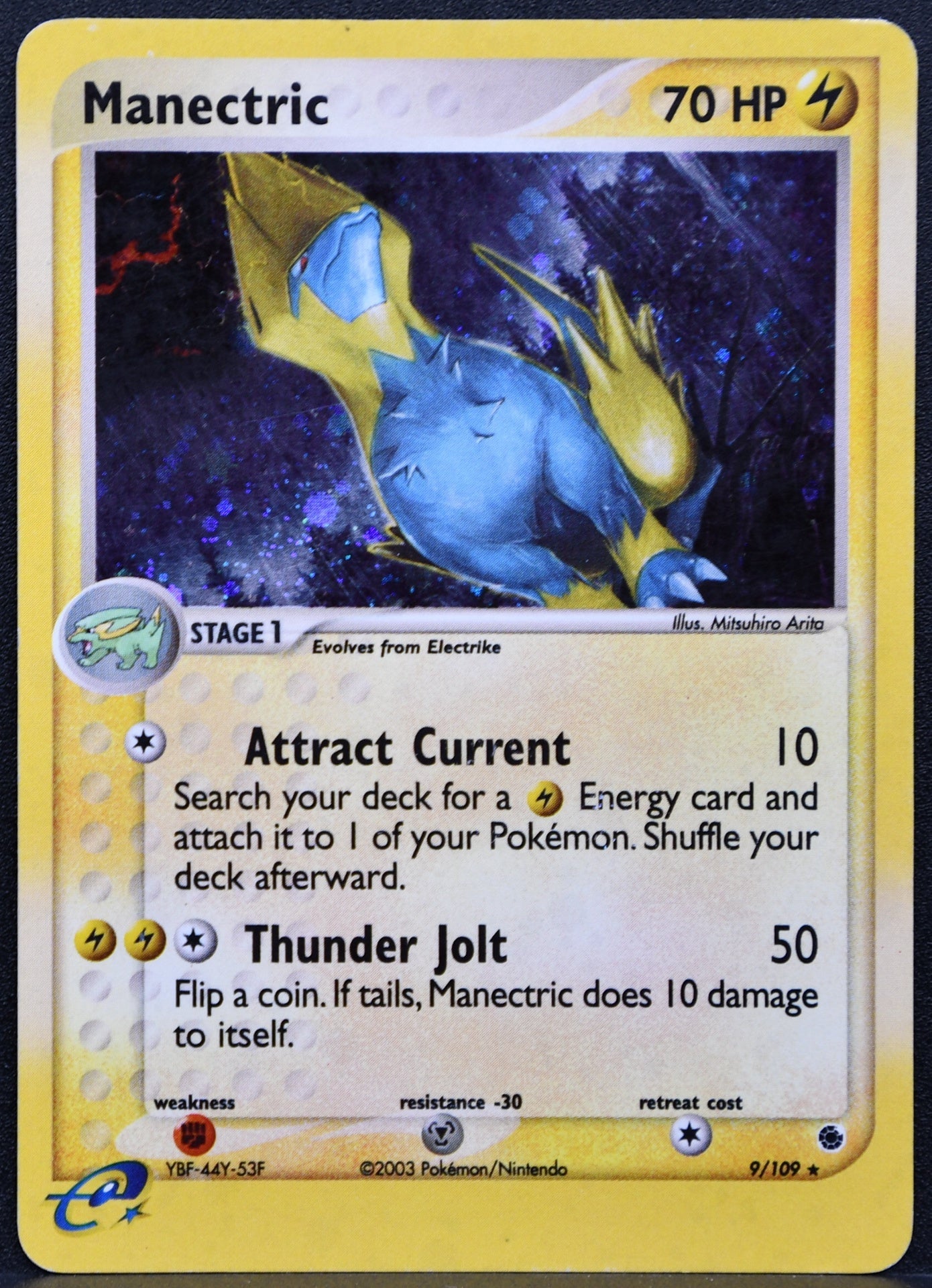 Manectric 9 109 (9/109) - Ruby and Sapphire - HP