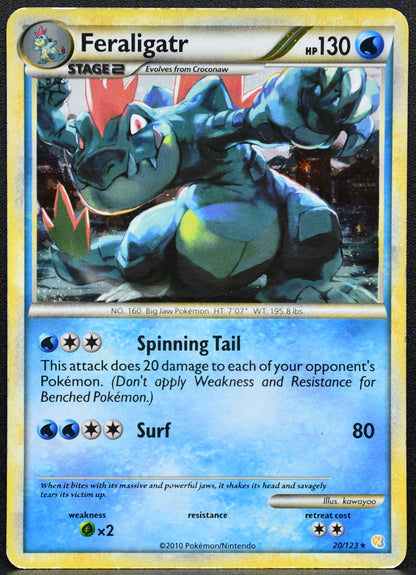 Feraligatr (20/123) HeartGold SoulSilver - HP