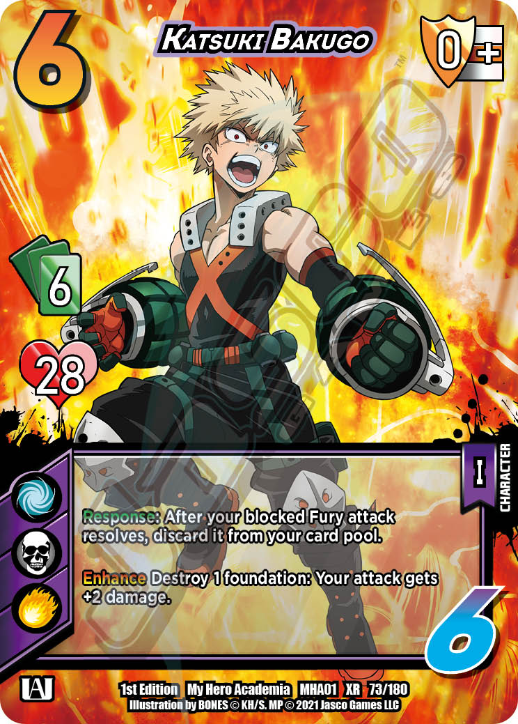 Katsuki Bakugo [Series 1 XR]