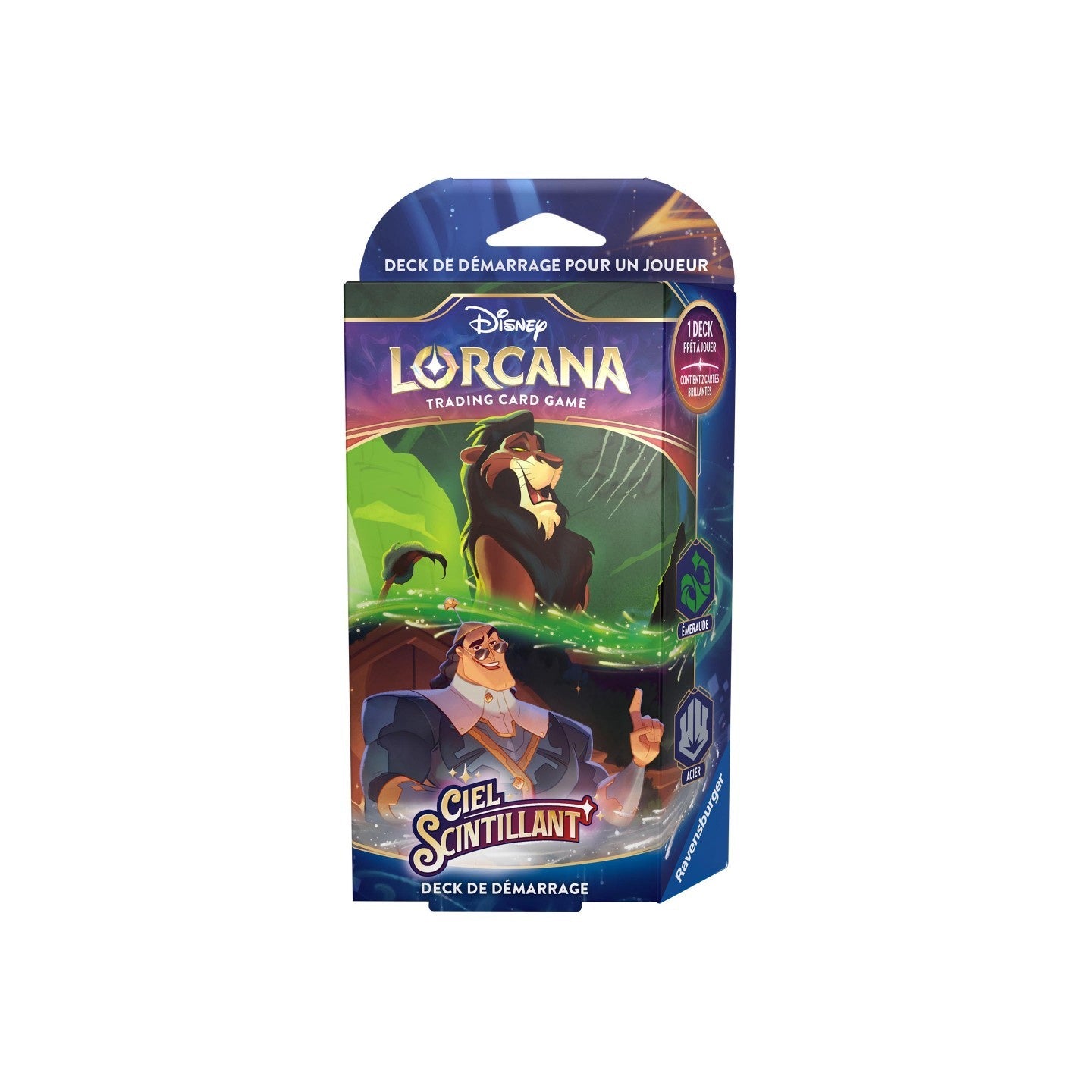 Lorcana Ciel Scintillant - Une Liste d'invités Rugissante Scar et Kronk (FR)