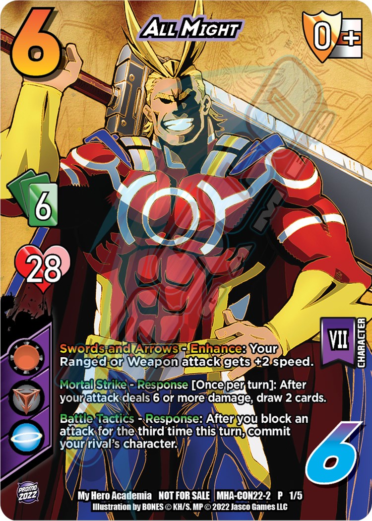 All Might (Gencon 2022) [Crimson Rampage Promos]