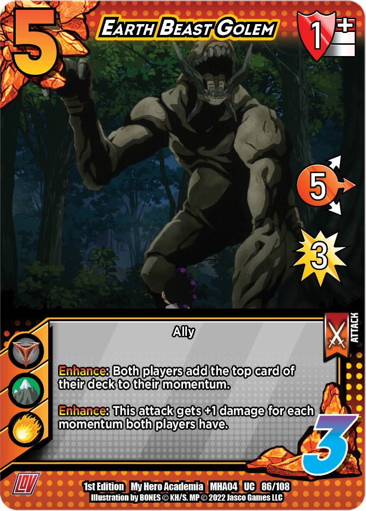 Earth Beast Golem [League of Villains]