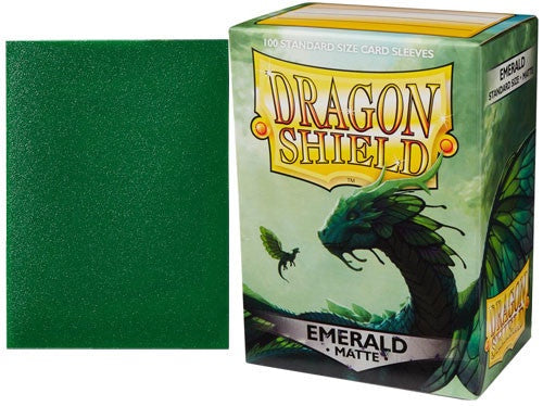 Dragon Shield Sleeves Matte Emerald (100)