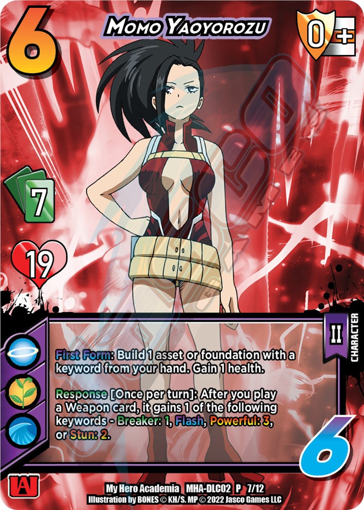 Momo Yaoyorozu [Deck-Loadable Content Promos]