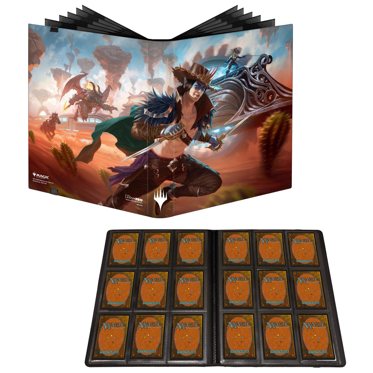 Ultra Pro Binder Pro 9pkt Mtg Outlaws Of Thunder Junction