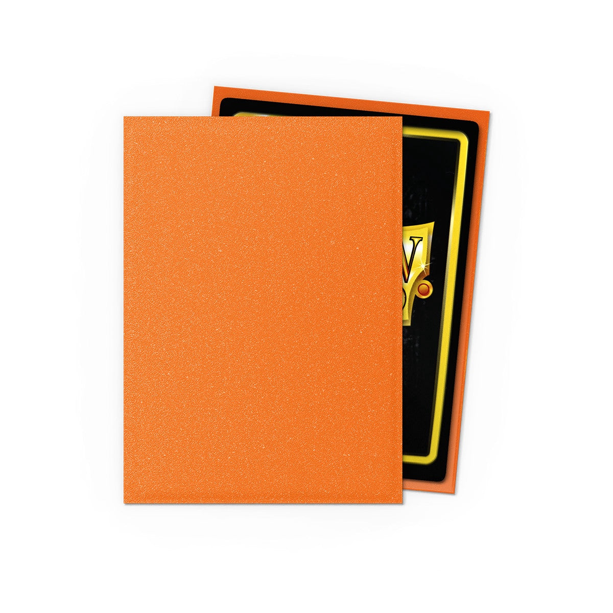 Dragon Shield Sleeves Matte Amber 100ct