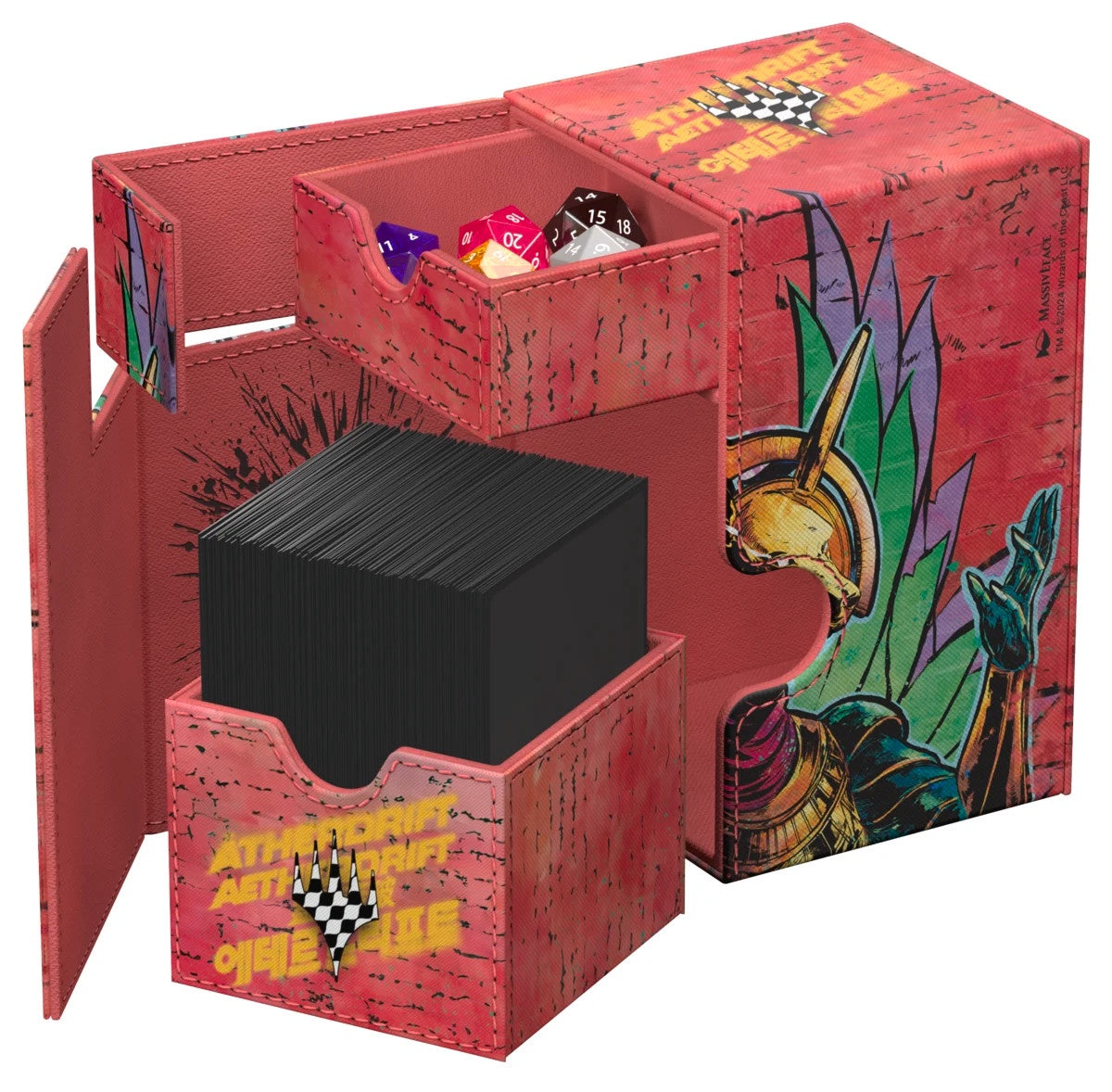 Ultimate Guard Flip N Tray Deck Case 100+ MTG Aetherdrift V1