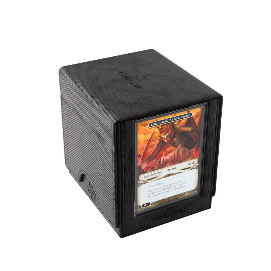 Gamegenic Deck Box: Sidekick Pro XL: Black (100 ct)