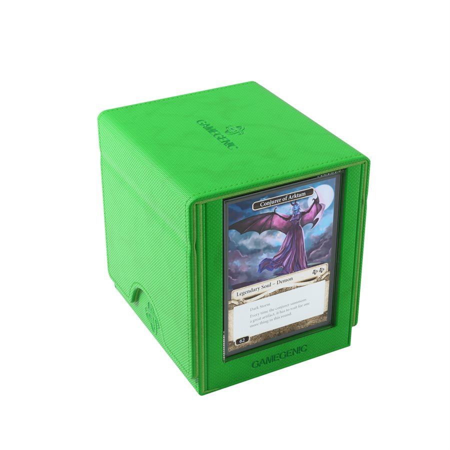 Gamegenic Deck Box: Sidekick Pro XL: Green (100 ct)