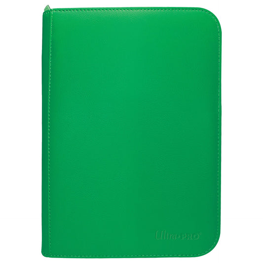 Ultra Pro Zip Binder Pro Vivid 4Pkt Green