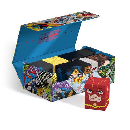Squaroes DC Justice League WV1 Collectors Case Vintage Comics
