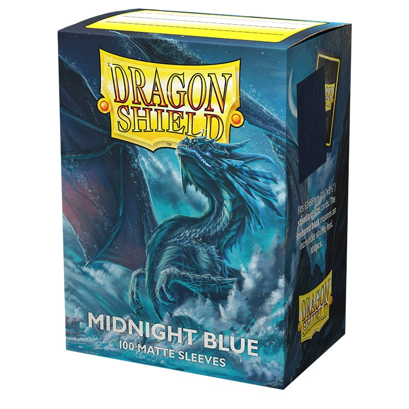 Dragon Shield Sleeves Matte Midnight Blue (100)