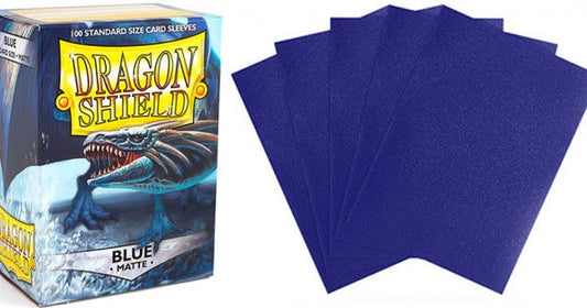 Dragon Shield Sleeves Matte Blue(100)
