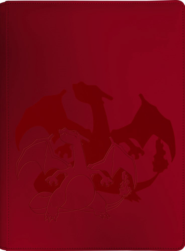 Ultra Pro Zip Pro Binder 9 pockets Elite Pokemon Charizard