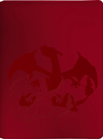 Ultra Pro Zip Pro Binder 9 pockets Elite Pokemon Charizard