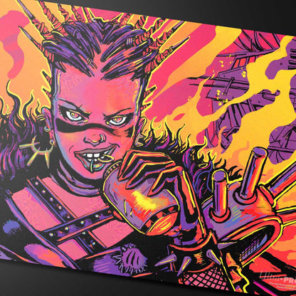 Ultra Pro Playmat MTG 2025 Multiplanar Race Set Borderless Racer 4