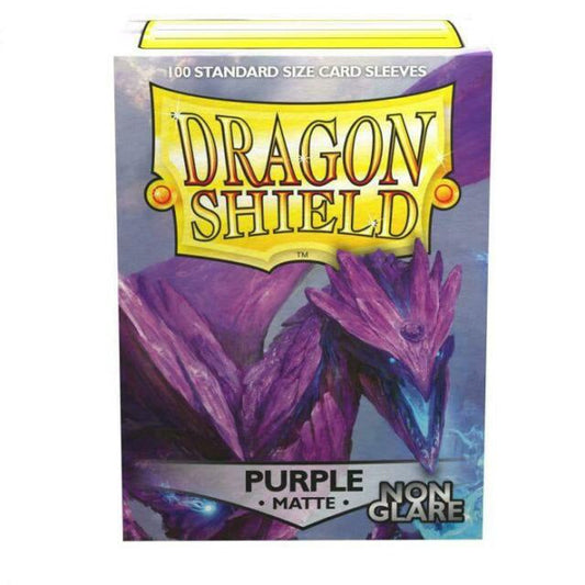 Dragon Shield Sleeves Matte Purple Non-Glare (100)