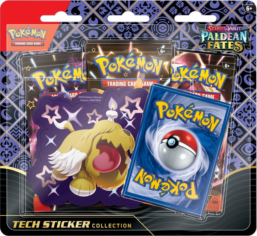 Pokémon TCG - Scarlet and Violet - Paldean Fates - 3 Pack Bundle