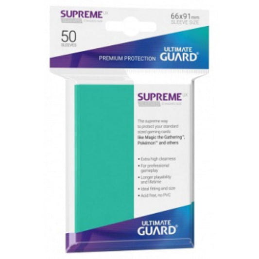 Ultimate Guard Sleeves Supreme Ux Turquoise 50Ct