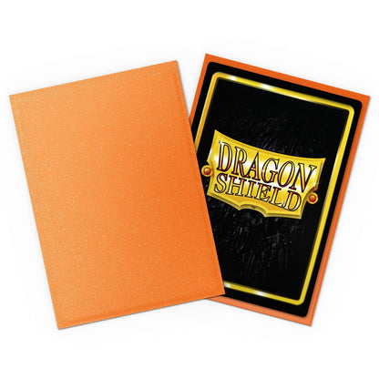 Dragon Shield Sleeves Matte Amber 100ct