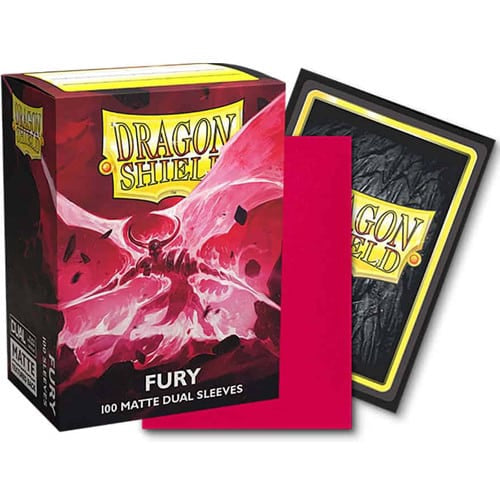 Dragon Shield Matte - DUAL Fury Alaric Crimson King (Fuchsia)