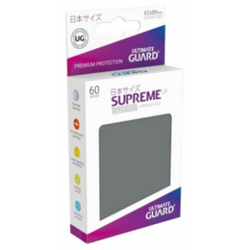 Ultimate Guard Sleeves Supreme Ux Small Dk Grey 60Ct