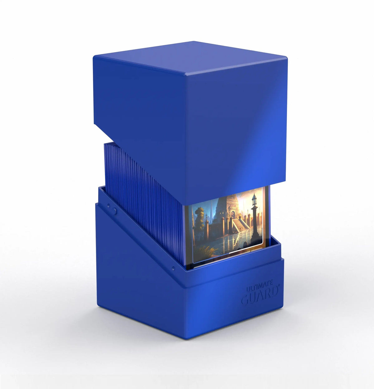 Ultimate Guard Deck Case Boulder 100+ Solid Blue