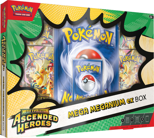 Pokemon TCG ME2.5 Ascended Heroes Mega Meganium ex Box (EN)