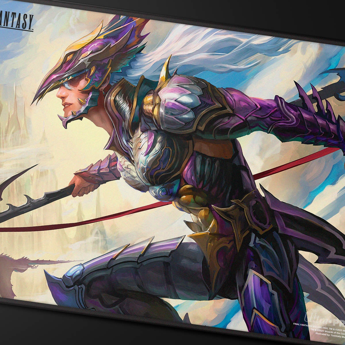 Ultra Pro Playmat Mtg Universes Beyond Final Fantasy Black Stitched Premium X