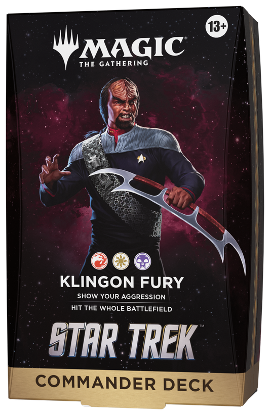 MTG Star Trek™ Commander Deck - Klingon Fury (EN) (PRE ORDER)