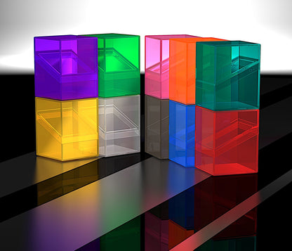 Ultimate Guard Deck Case Boulder 100+ Clear Ruby