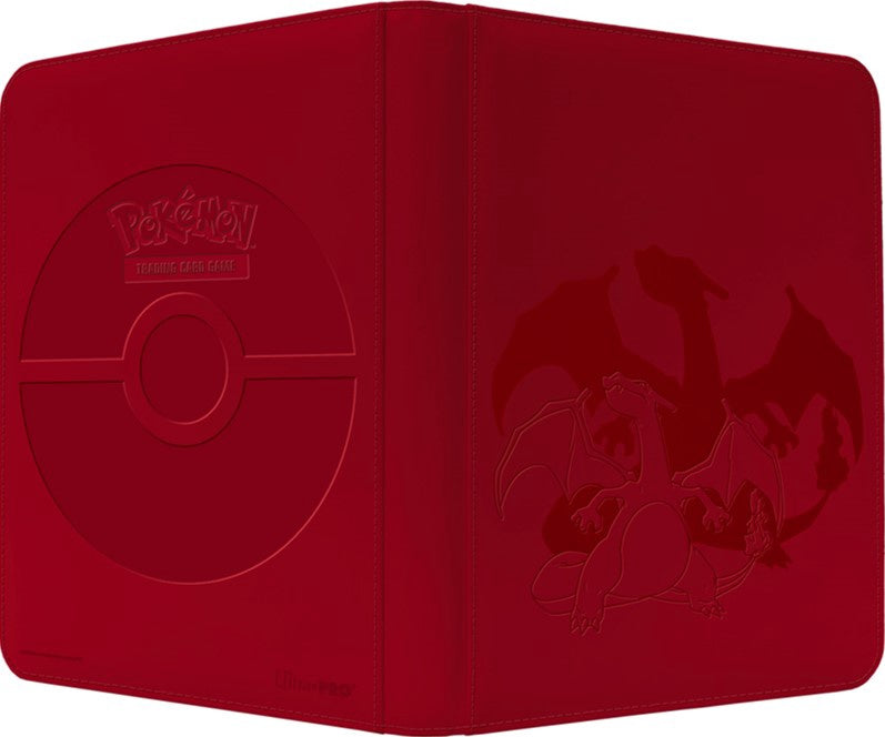 Ultra Pro Zip Pro Binder 9 pockets Elite Pokemon Charizard