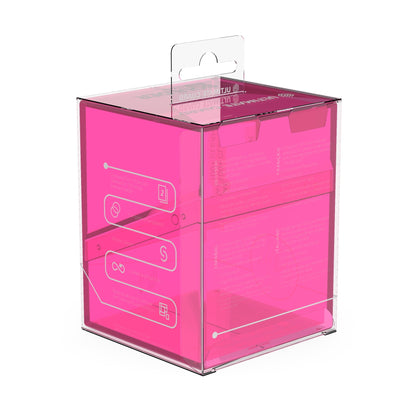 Ultimate Guard Deck Case Boulder 100+ Clear Rhodonite