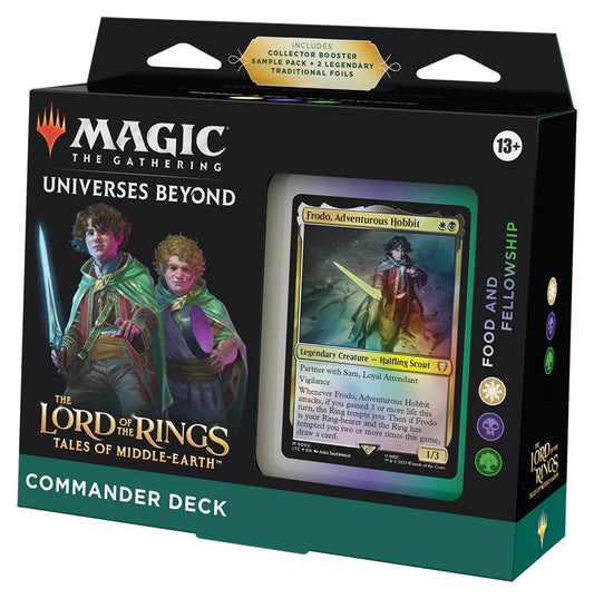 MTG - Lord of the Rings Commander Deck Food and Fellowship