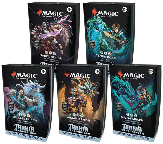 MTG Tarkir Dragonstorm Commander Deck Bundle (EN)