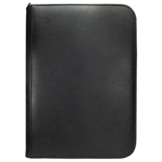 Ultra Pro Zip Binder Pro Vivid 4Pkt Black