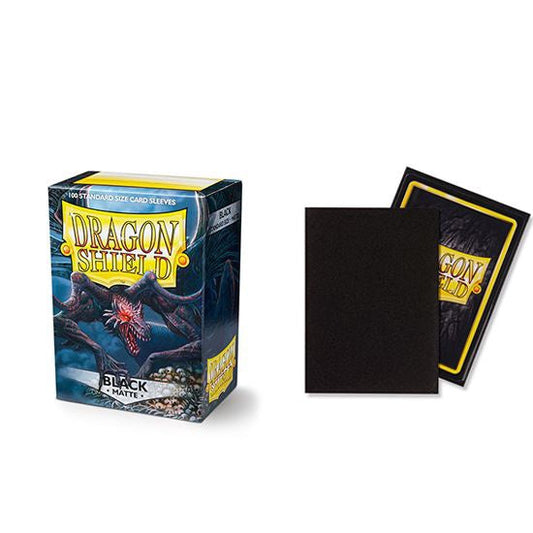 Dragon Shield Sleeves Matte Black(100)