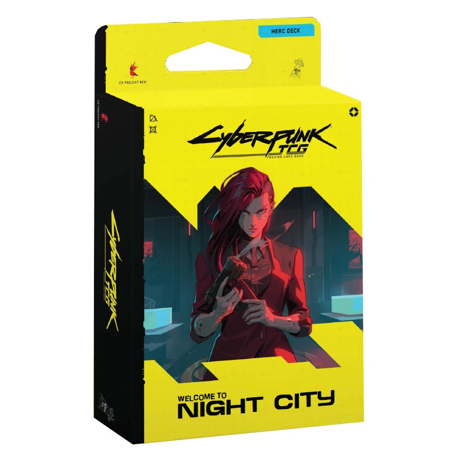 Cyberpunk TCG Welcome to Night City Starter Deck The Heist (PRE ORDER)