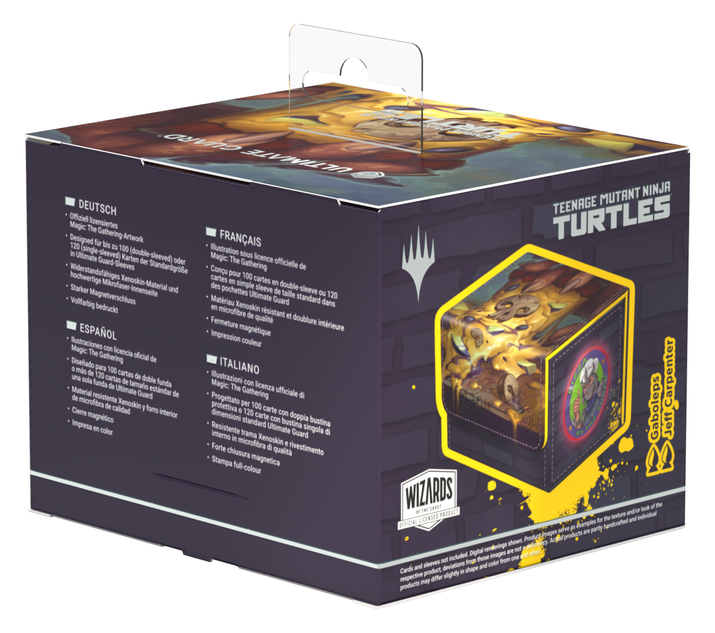 UG Deck Case Sidewinder 100+ Xenoskin MTG TMNT - Swamp