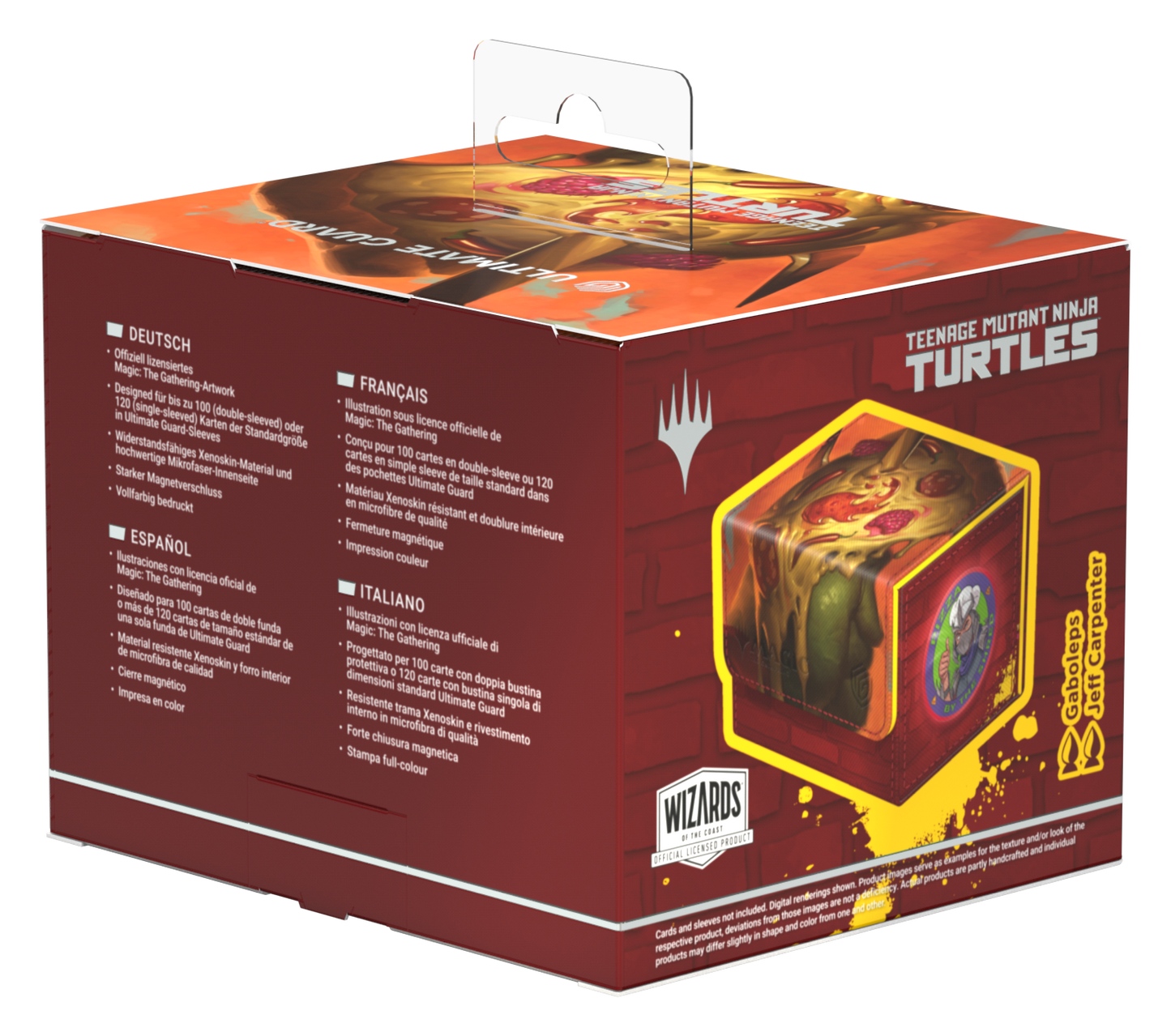 UG Deck Case Sidewinder 100+ Xenoskin MTG TMNT - Mountain