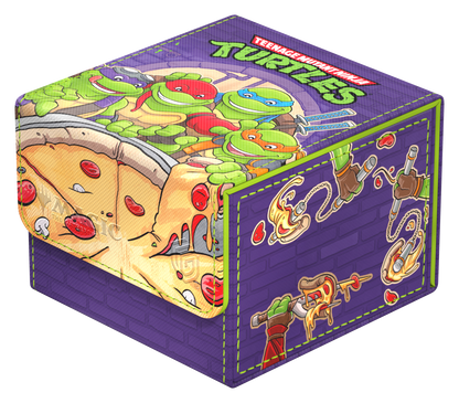 UG Deck Case Sidewinder 133+ Xenoskin MTG TMNT - Pizza Box