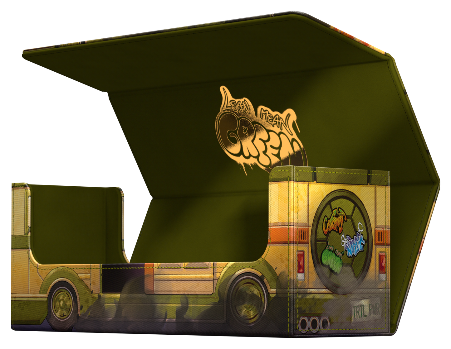 UG Deck Case Arkhive 400+ Xenoskin MTG TMNT - Turtles Van